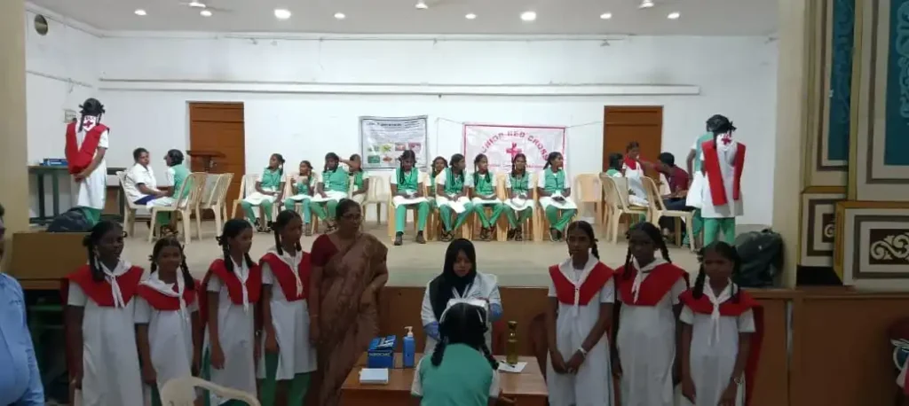 JRC Junior Red cross - ignatius convent hss palay 1